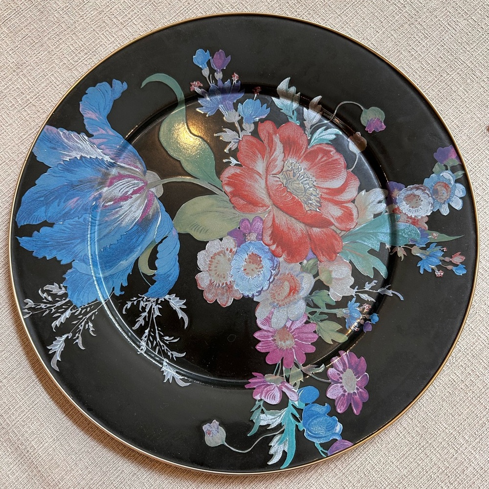 MacKenzie-Childs serving plate- in new condition!